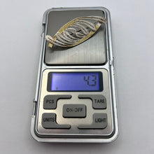 Load image into Gallery viewer, Vintage USSR filigree silver brooch handmade by Fezba Market, crafted from 960 and 750 silver with intricate collectible design.