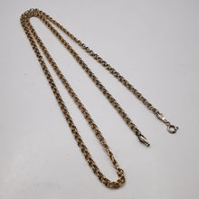 Load image into Gallery viewer, Vintage 585 Gold 14K Byzantine Link Chain Necklace Delicate Signed Classic Fine Jewelry