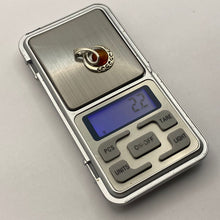 Load image into Gallery viewer, Vintage 925 sterling silver amber swirl pendant featuring modern statement jewelry design with intricate detailing.