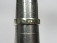 Load image into Gallery viewer, Close-up of the Soviet 875 silver hallmark and maker's mark stamped on the band of a vintage amethyst ring.