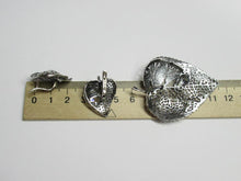 Load image into Gallery viewer, Vintage 925 Sterling Silver Nature-Inspired Leaf Jewelry Set for Women