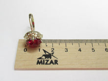 Load image into Gallery viewer, Vintage Soviet 875 Silver Gilded Tourmaline Ring for Women Size 6