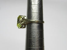 Load image into Gallery viewer, Vintage USSR 875 Silver Citrine Ring – Art Deco-Inspired Geometric Openwork, Size 7.75