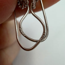 Load image into Gallery viewer, Handcrafted Vintage Filigree Teardrop Earrings in Solid 925 Sterling Silver