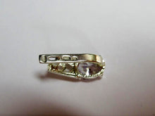 Load image into Gallery viewer, Vintage Russian earrings by Fezba Market, sterling silver 925 with gold 375 9K, intricate women's jewelry with a 5.66g weight.