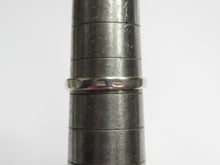 Load image into Gallery viewer, Elegant Vintage USSR 875 Sterling Silver Ruby Ring Measured on Mandrel