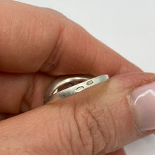 Load image into Gallery viewer, Vintage 925 Sterling Silver cubic zirconia statement ring for women, size 6, featuring intricate design and sparkling gemstone setting.