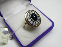 Load image into Gallery viewer, Vintage Russian Soviet Sterling Silver 925 Ring spinel ,Women's Jewelry Size 7.75 us - Fezba Market