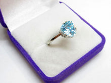 Load image into Gallery viewer, Vintage Russian Sterling Silver 925 women's ring with cubic zirconia, size 7.25, featuring intricate jewelry design.