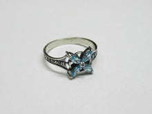 Load image into Gallery viewer, Vintage Russian Sterling Silver 925 Ring Cubic Zirconia , Women's Jewelry Size 9.5 us - Fezba Market
