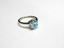Load image into Gallery viewer, Vintage Russian Sterling Silver 925 women's ring with cubic zirconia, size 7.25, featuring intricate jewelry design.