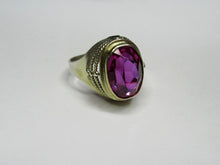 Load image into Gallery viewer, Vintage Russian Soviet Sterling Silver 875 Ring Sapphire ,Women's Jewelry Size 9 us - Fezba Market