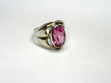 Load image into Gallery viewer, Vintage Soviet Russian Sterling Silver 875 Ring Amethyst, Women's Jewelry Size 6.5 us - Fezba Market