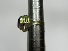 Load image into Gallery viewer, Vintage Russian Soviet Sterling Silver 875 Ring Sapphire ,Women's Jewelry Size 9 us - Fezba Market