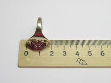 Load image into Gallery viewer, Vintage Soviet 875 Silver Gilded Amethyst Solitaire Ring for Women Size 7.75
