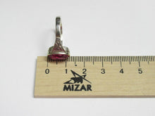 Load image into Gallery viewer, Vintage USSR 875 Sterling Silver Oval Ruby Ring for Women Size 6.5
