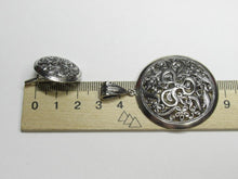 Load image into Gallery viewer, Vintage 925 Sterling Silver Filigree Openwork Jewelry Set for Women
