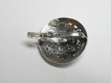 Load image into Gallery viewer, Handcrafted Vintage 925 Silver Circular Filigree Pendant and Earrings
