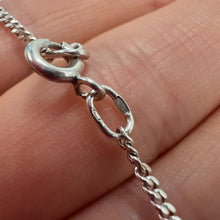 Load image into Gallery viewer, Classic Vintage Sterling Silver Necklace with Matching Pendant
