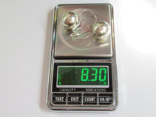 Load image into Gallery viewer, Elegant Vintage Sterling Silver Modernist Sphere Set
