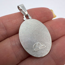 Load image into Gallery viewer, Elegant Vintage Sterling Silver Family Pendant with Romantic Engraved Artwork
