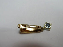 Load image into Gallery viewer, Vintage Russian sterling silver earrings with topaz, women's jewelry by Fezba Market, featuring intricate silver craftsmanship.
