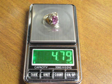 Load image into Gallery viewer, Vintage USSR 875 Silver Gilded Amethyst Solitaire Ring Ready to Wear

