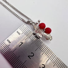 Load image into Gallery viewer, Polished 925 Sterling Silver Pendant Necklace Set with Timeless Design
