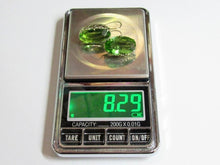 Load image into Gallery viewer, Vintage Russian Soviet sterling silver earrings with Alpanite accents, women's jewelry featuring intricate traditional design.
