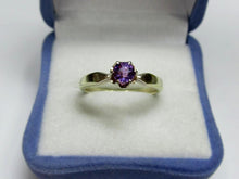Load image into Gallery viewer, Vintage Russian Soviet Sterling Silver 875 Ring Sapphire ,Women's Jewelry Size 9 us - Fezba Market
