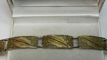 Load image into Gallery viewer, Close-up of Vintage Russian 925 Sterling Silver Bracelet
