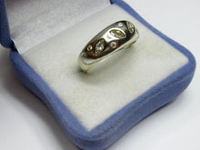 Load image into Gallery viewer, Vintage Russian Sterling Silver 925 Ring Cubic Zirconia,Women's Jewelry Size 8.5 us - Fezba Market
