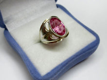 Load image into Gallery viewer, Vintage Soviet Russian Sterling Silver 875 Ring Amethyst, Women's Jewelry Size 6.5 us - Fezba Market
