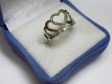 Load image into Gallery viewer, Vintage Russian Sterling Silver 925 Ring Cubic Zirconia , Women's Jewelry Size 8.5 us - Fezba Market
