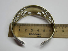 Load image into Gallery viewer, Detailed Link Pattern on Vintage 875 Sterling Silver Bracelet
