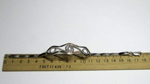 Load image into Gallery viewer, Detailed Link Pattern on Vintage 925 Sterling Silver Bracelet
