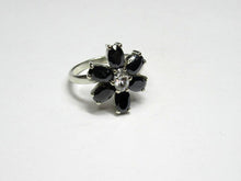 Load image into Gallery viewer, Vintage Russian Sterling Silver 925 Ring Cubic zirconia ,Women's Jewelry 7.75 us - Fezba Market
