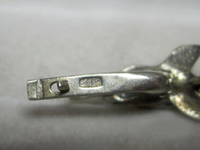Load image into Gallery viewer, Vintage Russian Soviet earrings in sterling silver 925 with Kohalong details, women's jewelry featuring intricate metalwork.
