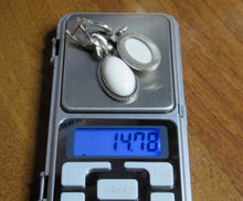 Load image into Gallery viewer, Vintage Russian Soviet earrings in sterling silver 925, featuring intricate designs and weighing 14.78 grams for women's jewelry.
