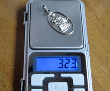 Load image into Gallery viewer, Vintage Russian Soviet sterling silver pendant with intricate design, weighing 3.23 grams, ideal for women's jewelry collection.
