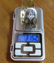 Load image into Gallery viewer, Polished Vintage Soviet Russian 875 Sterling Silver Bracelet
