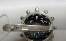 Load image into Gallery viewer, Vintage Russian Soviet silver earrings with chalcedony stones, sterling silver 925, women's jewelry, weight 7.73 grams
