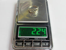 Load image into Gallery viewer, Vintage Russian Sterling Silver 925 Ring Cubic Zirconia , Women's Jewelry Size 8.5 us - Fezba Market
