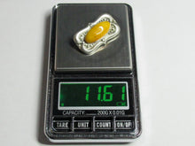 Load image into Gallery viewer, Elegant Vintage Soviet Women's Brooch in 875 Sterling Silver with Baltic Amber
