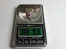 Load image into Gallery viewer, Vintage Russian Soviet Sterling Silver 875 Ring Amethyst ,Women's Jewelry Size 5.25 us - Fezba Market
