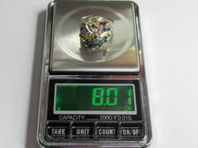 Load image into Gallery viewer, Vintage Russian Sterling Silver 925 Ring Gold 375 Cubic Zirconia, Women's Jewelry Size 10.75 us - Fezba Market
