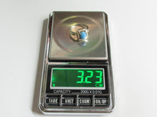 Load image into Gallery viewer, Vintage Russian Sterling Silver 925 Ring Turquoise , Women's Jewelry Size 6.5 us - Fezba Market
