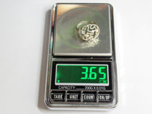 Load image into Gallery viewer, Vintage Russian Sterling Silver 925 women's ring with cubic zirconia, size 9 US, featuring intricate jewelry design.
